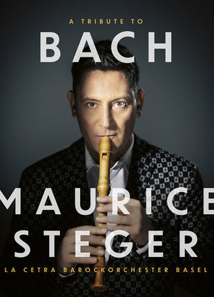 the album cover for Maurice Steger - Tribute To Bach