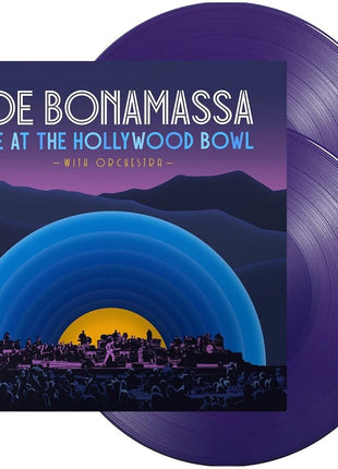 the album cover for Bonamassa, Joe - Live At The Hollywood Bowl - Purple