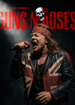 the album cover for Guns N Roses - Rock N' Roots Of