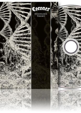 the album cover for Coroner - Dissonance Theory [With Booklet] (Jewl)