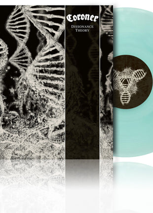 the album cover for Coroner - Dissonance Theory [Clear Vinyl] (Ofgv)