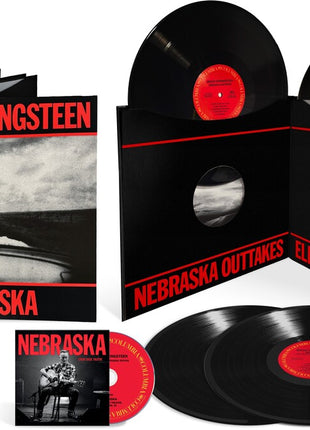 the album cover for Bruce Springsteen - Nebraska 82: Expanded Edition [Vinyl Box Set]