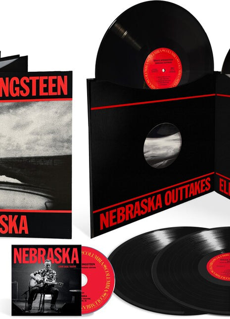 the album cover for Bruce Springsteen - Nebraska 82: Expanded Edition [Vinyl Box Set]