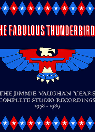 the album cover for Fabulous Thunderbirds - Jimmie Vaughan Years: Complete Studio Recordings 1