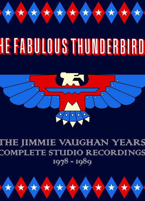 the album cover for Fabulous Thunderbirds - Jimmie Vaughan Years: Complete Studio Recordings 1