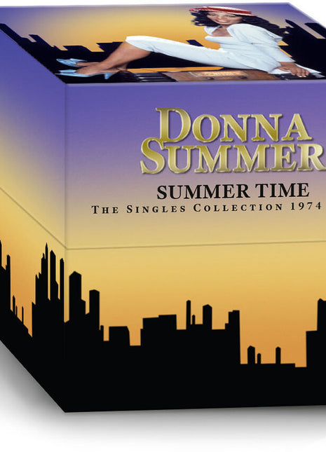 the album cover for Donna Summer - Summer Time: The Singles Collection 1974-2010 (Uk)