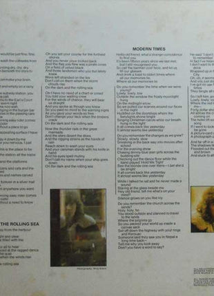 Al Stewart : Modern Times (LP, Album, GRT)