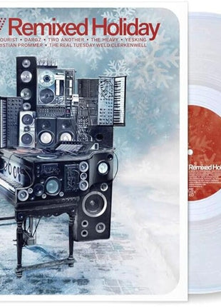 the album cover for Various Artists - Verve Remixed Holiday (crystal Clear Vinyl)