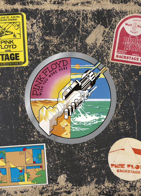 the album cover for Pink Floyd - Wish You Were Here (50th Anniversary)