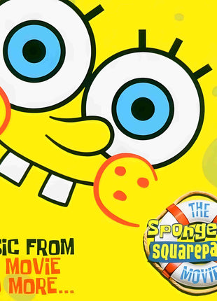 the album cover for Spongebob Squarepants Movie O.S.T. - Spongebob Squarepants Movie O.S.T. [Yellow Colored Vinyl]