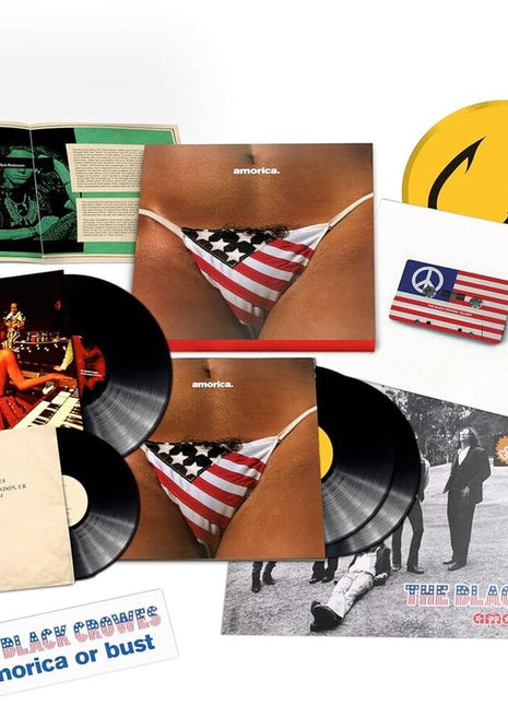 the album cover for The Black Crowes - Amorica. -  [Super Deluxe 180g 5 LP]