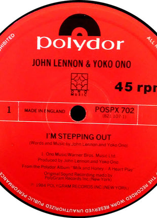 John Lennon : I'm Stepping Out (12", Single)