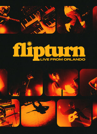 the album cover for flipturn - Live From Orlando