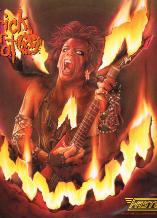 the album cover for Fastway - Trick Or Treat - O.S.T. (Limited Edition 180 Gram) [Silver Colored Vinyl]