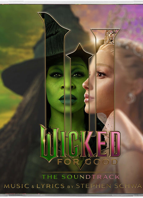 the album cover for Various Artists - Wicked: For Good - The Soundtrack