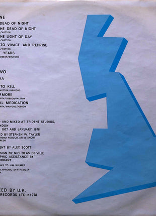 UK (3) : U.K. (LP, Album, Spe)