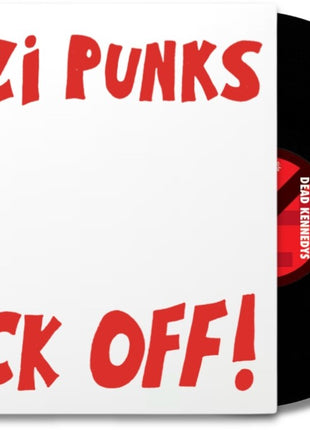 the album cover for Dead Kennedys - Nazi Punks Fuck Off / Moral Majority