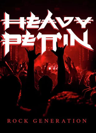 the album cover for Heavy Pettin - Rock Generation (Uk)