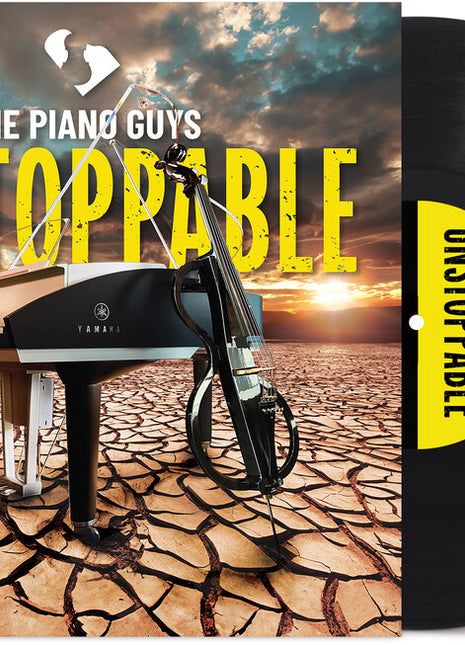 the album cover for Piano Guys - Unstoppable