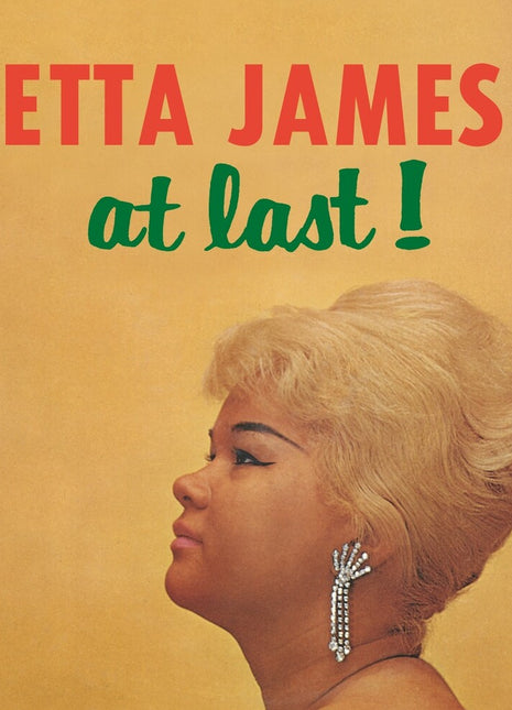 the album cover for Etta James - At Last (Chess 75)