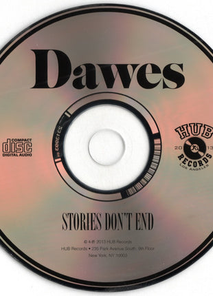 Dawes (2) : Stories Don't End (CD, Album, Dig)