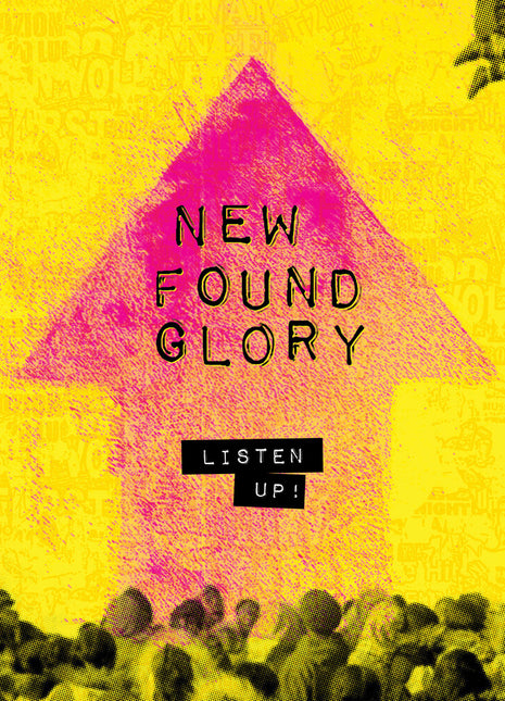 the album cover for New Found Glory - Listen Up!