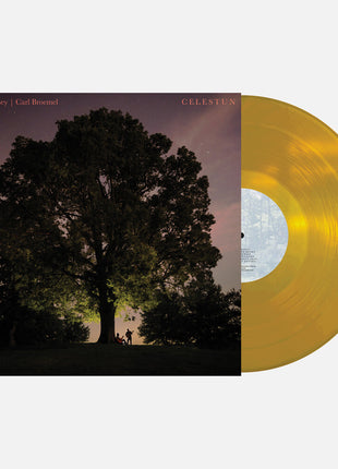 the album cover for Tyler Ramsey / Carl Broemel - Celestun [Indie Exclusive Gold Colored Vinyl]