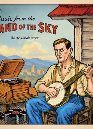 the album cover for Music From The Land Of The Sky: 1925 / Various - Music From The Land Of The Sky: 1925 / Various