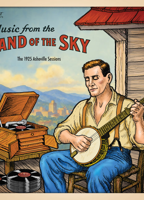 the album cover for Music From The Land Of The Sky: 1925 / Various - Music From The Land Of The Sky: 1925 / Various