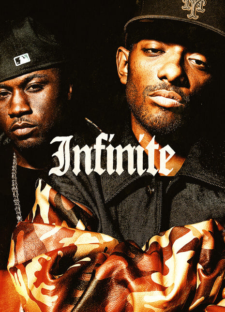 the album cover for Mobb Deep - Infinite [Natural LP]