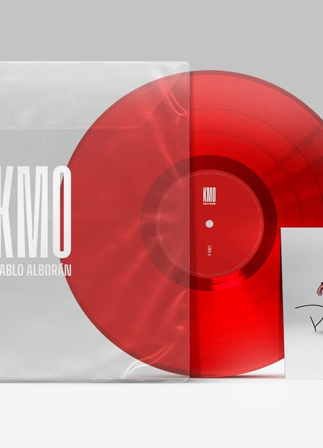 the album cover for Pablo Alboran - Km0 [Red Colored Vinyl]