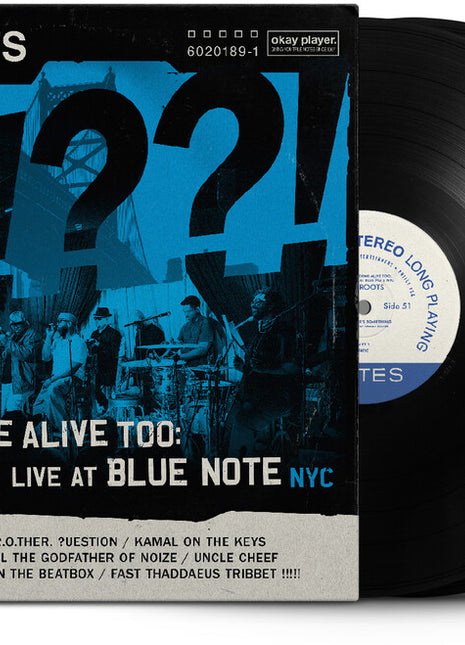 the album cover for Roots - Roots Come Alive Too: Dywm30 Live At Blue Note Nyc