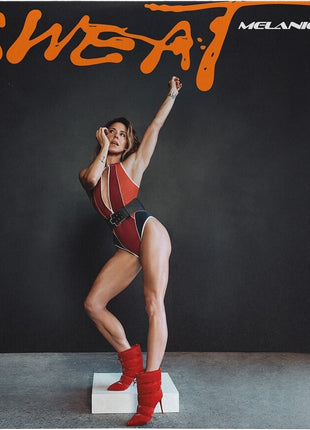 the album cover for Melanie C - Sweat