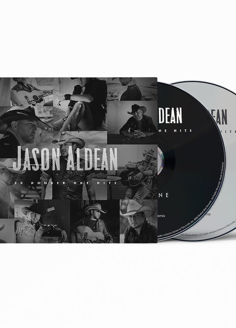 the album cover for Jason Aldean - 30 Number One Hits
