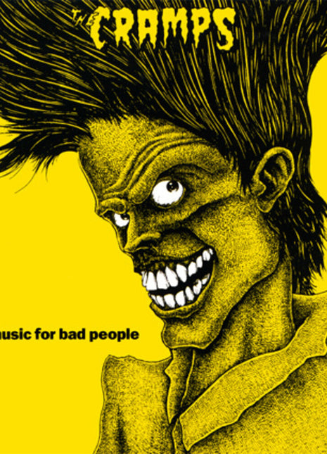 the album cover for Cramps - Bad Music For Bad People