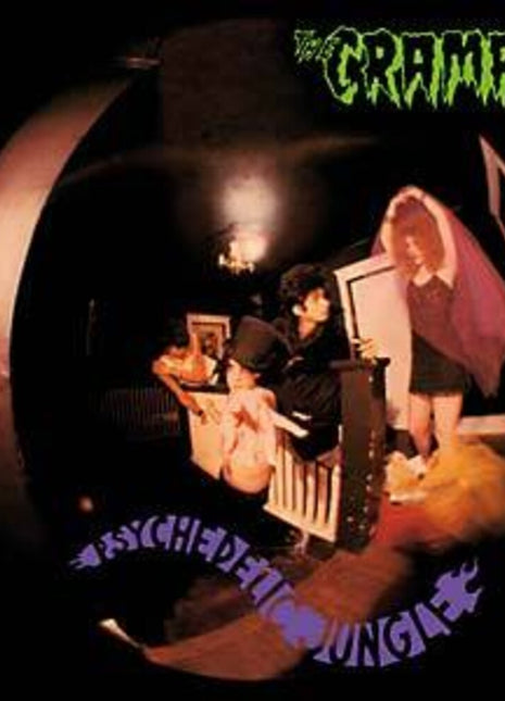 the album cover for Cramps - Psychedelic Jungle