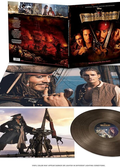 the album cover for Klaus Badelt - Pirates Of The Caribbean: The Curse Of The - O.S.T