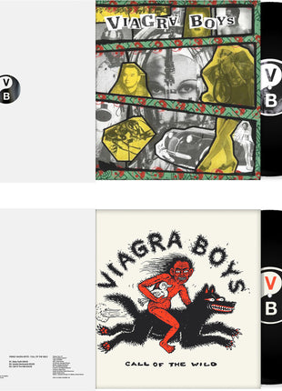 the album cover for Viagra boys - Consistency Of Energy / Call Of The Wild