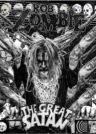 the album cover for Rob Zombie - The Great Satan