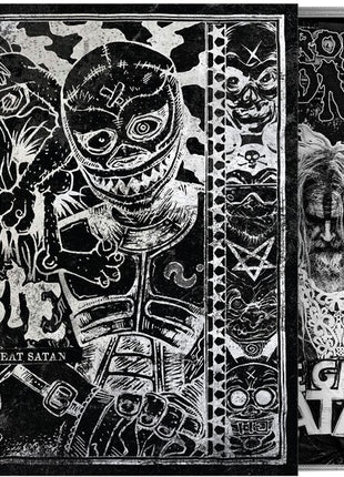 the album cover for Rob Zombie - The Great Satan [Indie Exclusive CD w/ O-Card ]