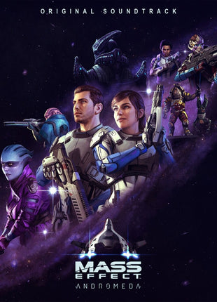 the album cover for John Paesano - Mass Effect Andromeda - O.S.T.