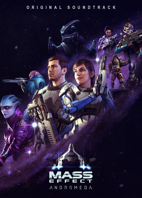 the album cover for John Paesano - Mass Effect Andromeda - O.S.T.