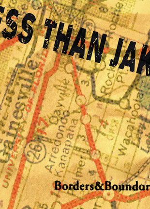 the album cover for Less Than Jake - Borders & Boundaries - 25th Anniversary [Yellow]