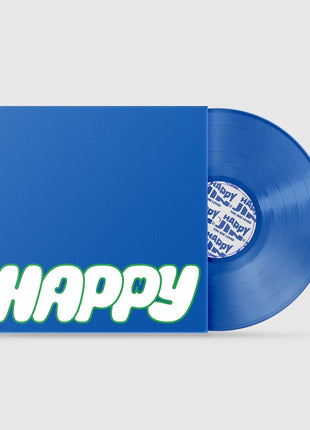 the album cover for Jin (BTS) - Happy [Blue]