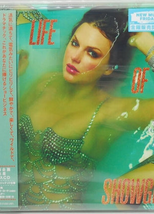 the album cover for Taylor Swift - Life Of A Showgirl - Japan Deluxe Edition [Deluxe]