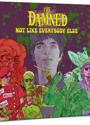 the album cover for Damned - Not Like Everybody Else [Digipak]