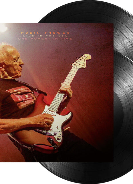 the album cover for Robin Trower - One Moment In Time - Live In The Usa
