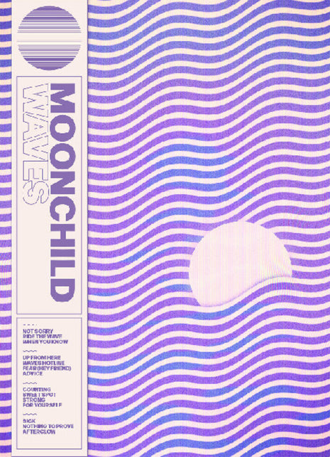 the album cover for Moonchild - Waves