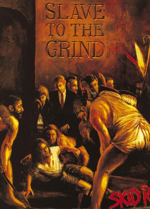 the album cover for Skid Row - Slave To The Grind