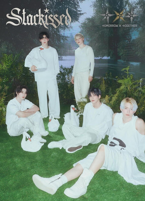 the album cover for TOMORROW X TOGETHER - Starkissed [Limited Edition A] [Alight Version]